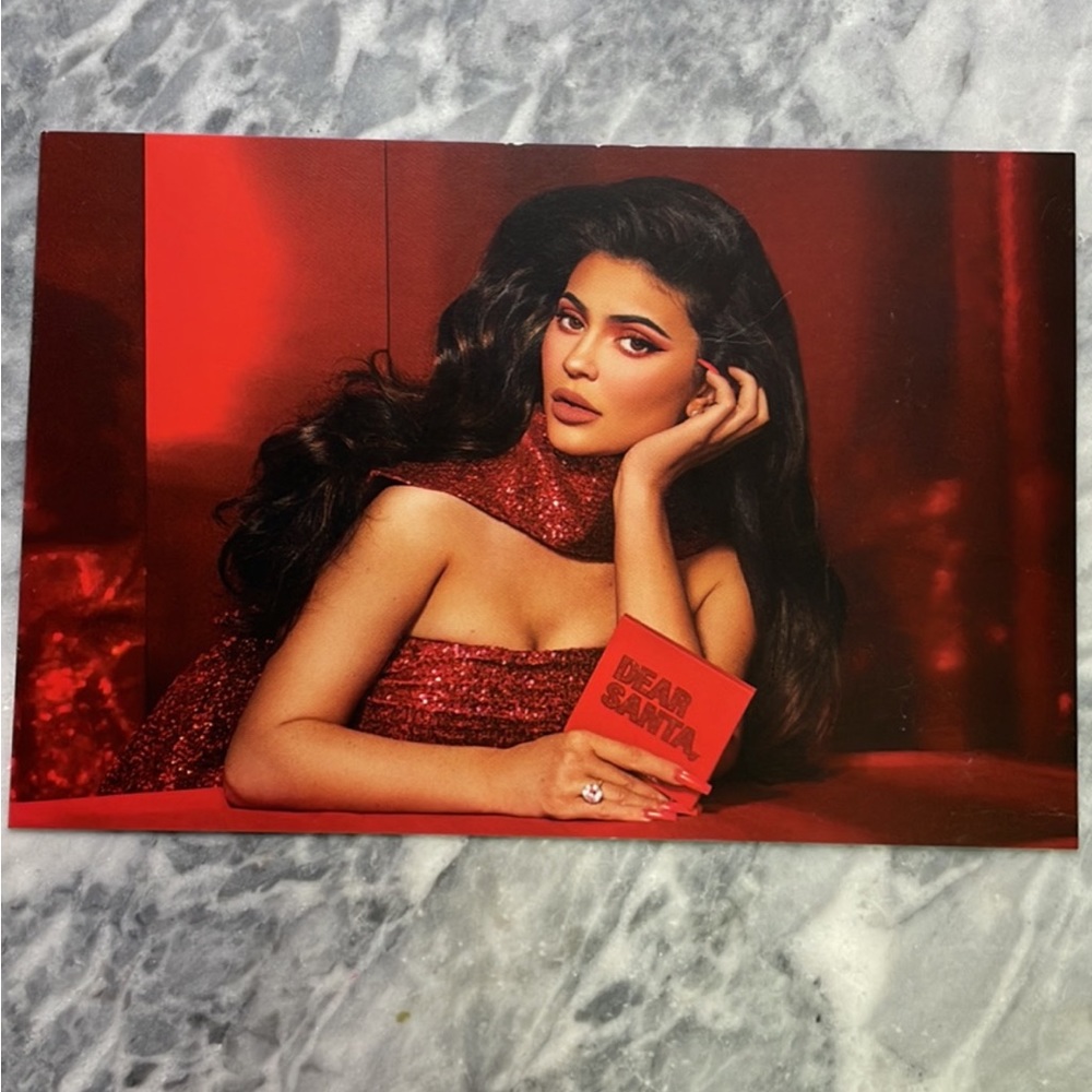 New Kylie Cosmetics Holiday Postcard
